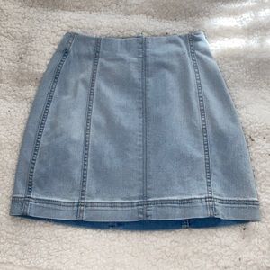 Denim skirt